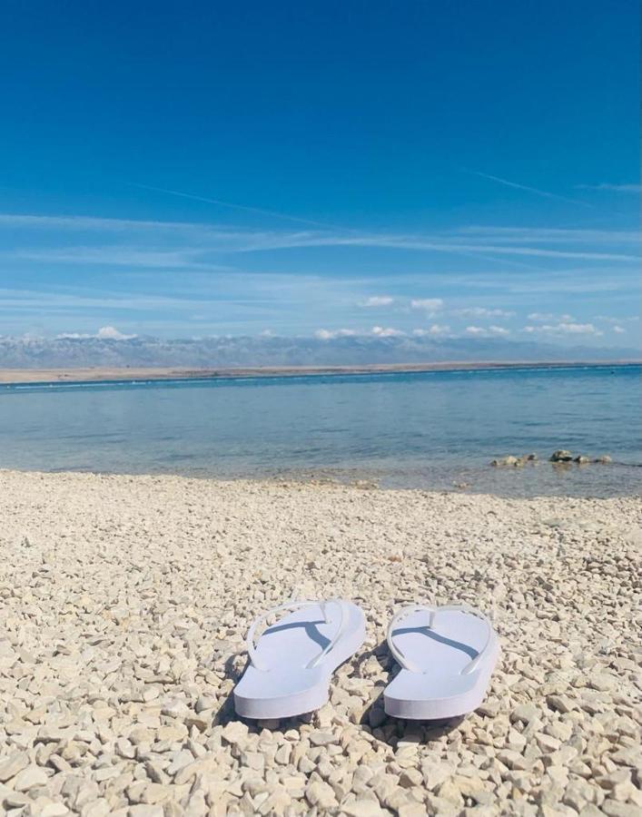 Adria-Appartment-Island-Vir #Sea #Beach #Wifi #Privateparking #Netflix Eksteriør billede